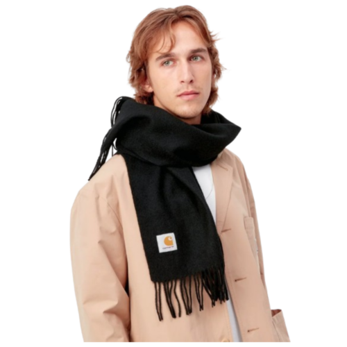 CARHARTT Echarpe Clanscarf black en laine