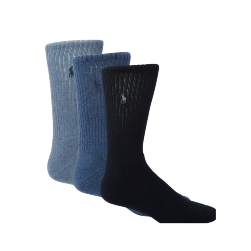 lot de 3 paires de chaussettes black ralph lauren chez sport aventure à Orange