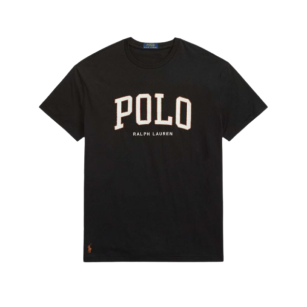 t-shirt polo ralph lauren black en coton chez sport aventure à Orange