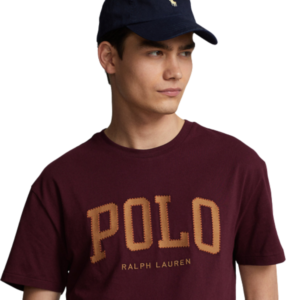 RALPH LAUREN T-shirt logo bordeaux