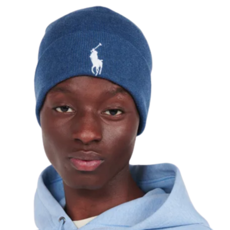 bonnet ralph lauren bleu chez sport aventure à Orange