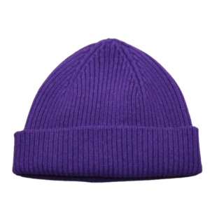 Mackie bonnet Barra laine purple