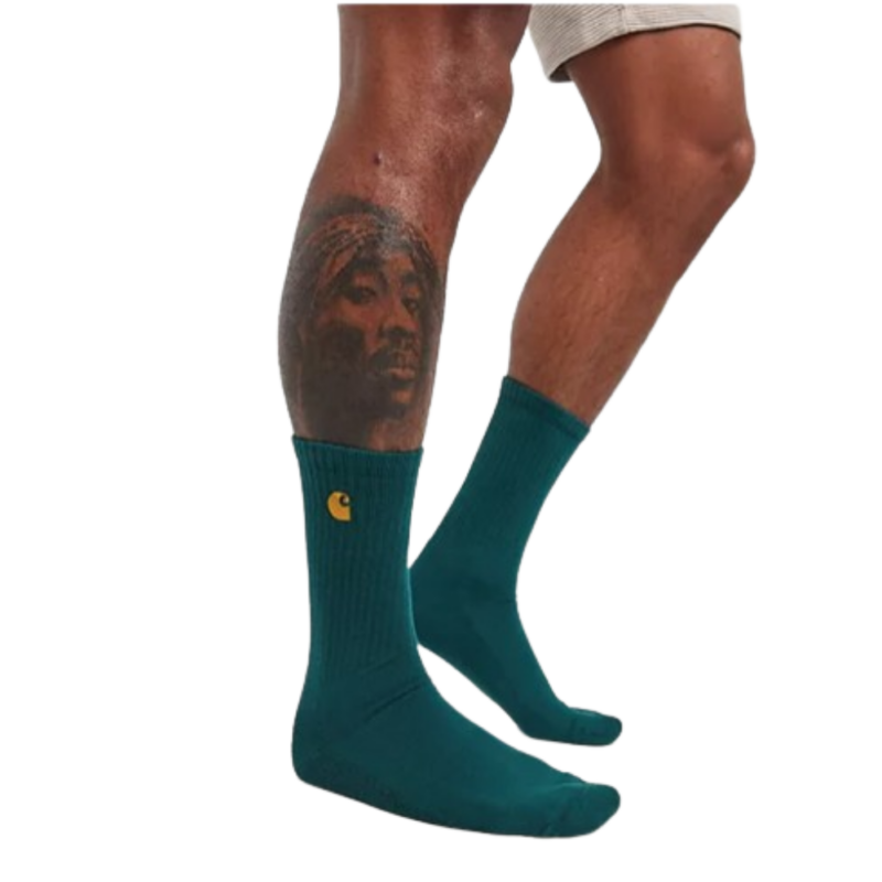 chaussettes carhartt wip green chez sport aventure à Orange