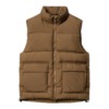 doudoune sans manche carhartt wip camel homme