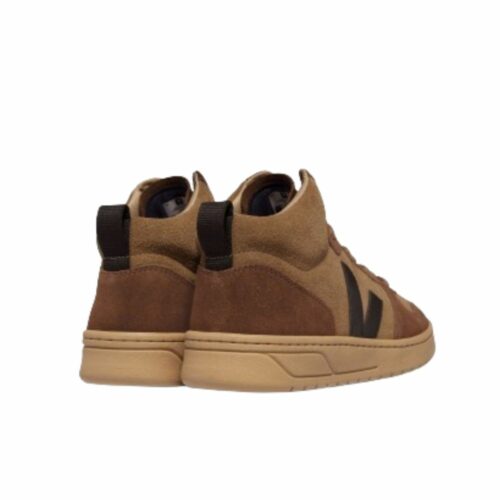 VEJA V-15 suede montante brown