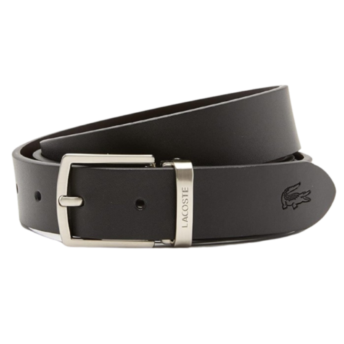 LACOSTE Coffret ceinture noir