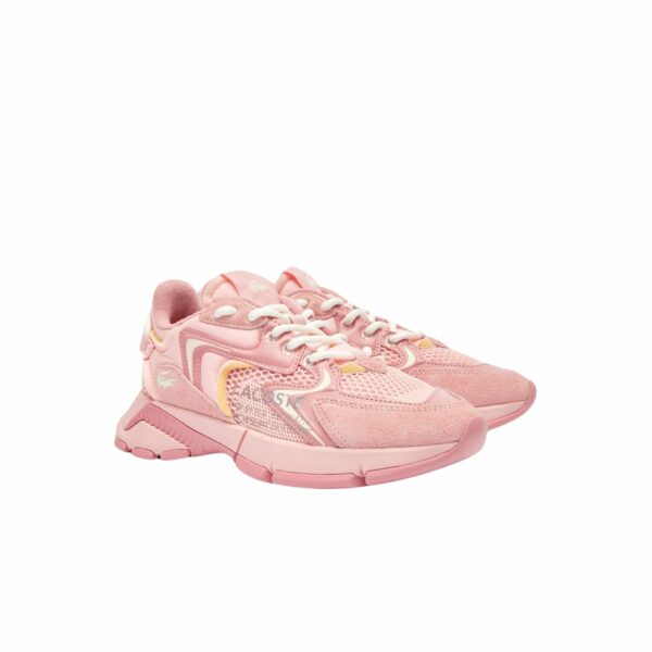 chaussures de sport Lacoste femme running pink L003