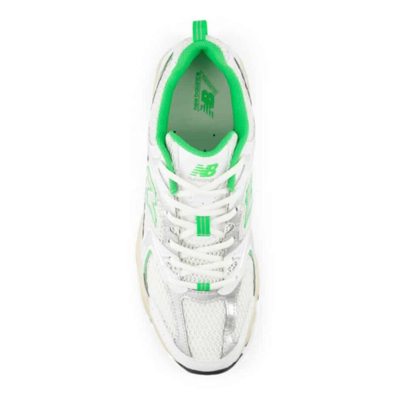 basket femme new balance MR 530 blanc vert