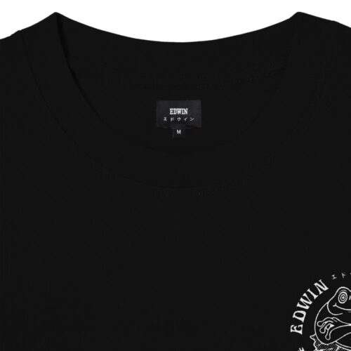 EDWIN T-shirt Music channel black