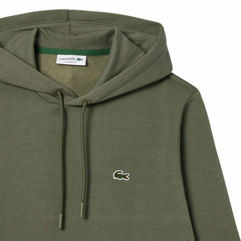 lacoste sweat à capuche kaki