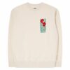 sweatshirt edwin écru pour homme et femme