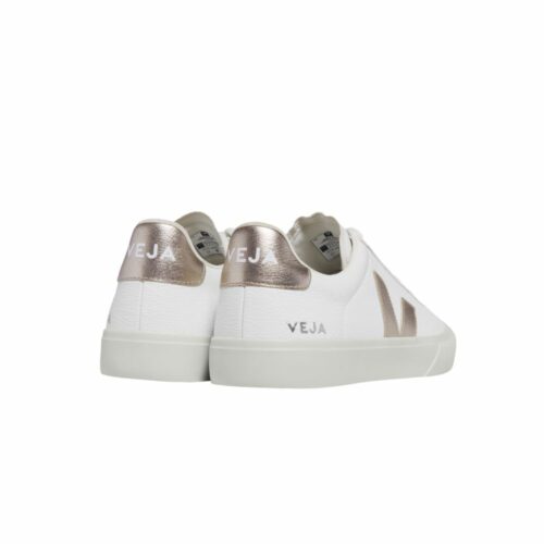 VEJA Campo platine cuir femme