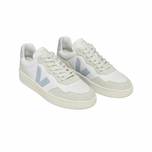 VEJA V-90 leather steel femme