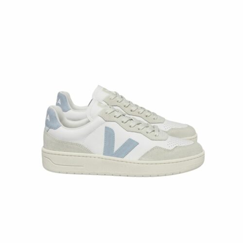 VEJA V-90 leather steel femme