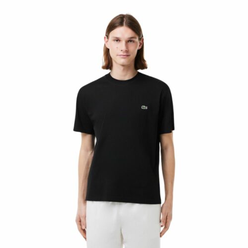 LACOSTE T-shirt coton noir