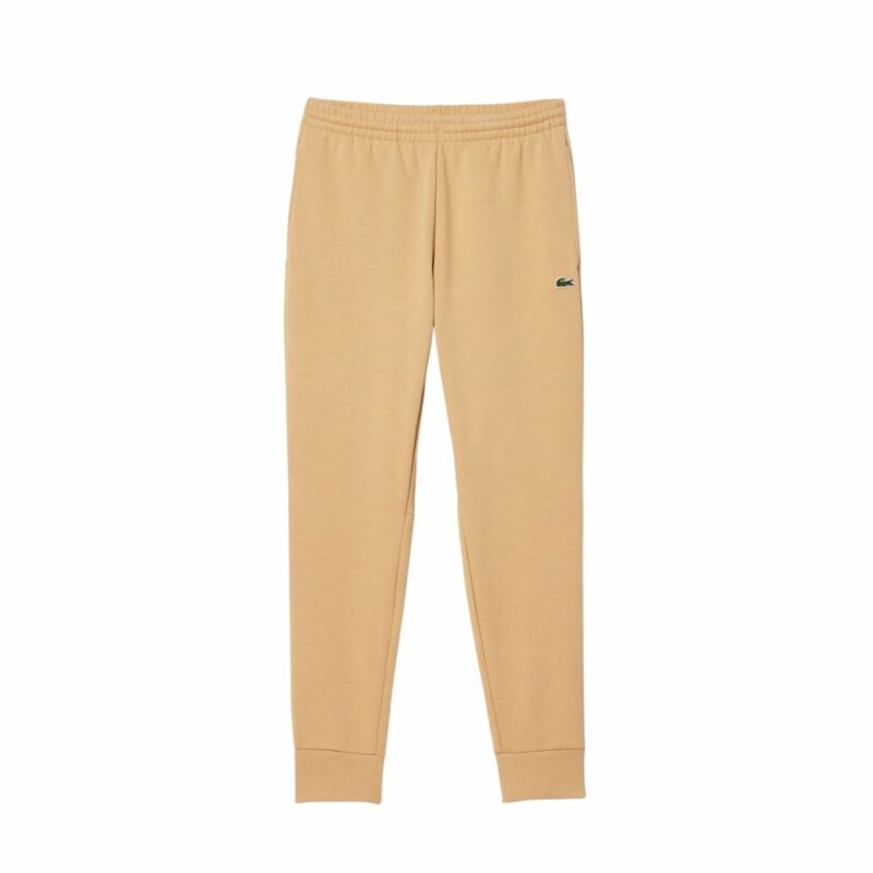 Pantalon sport en coton Lacoste beige chez sport aventure à Orange