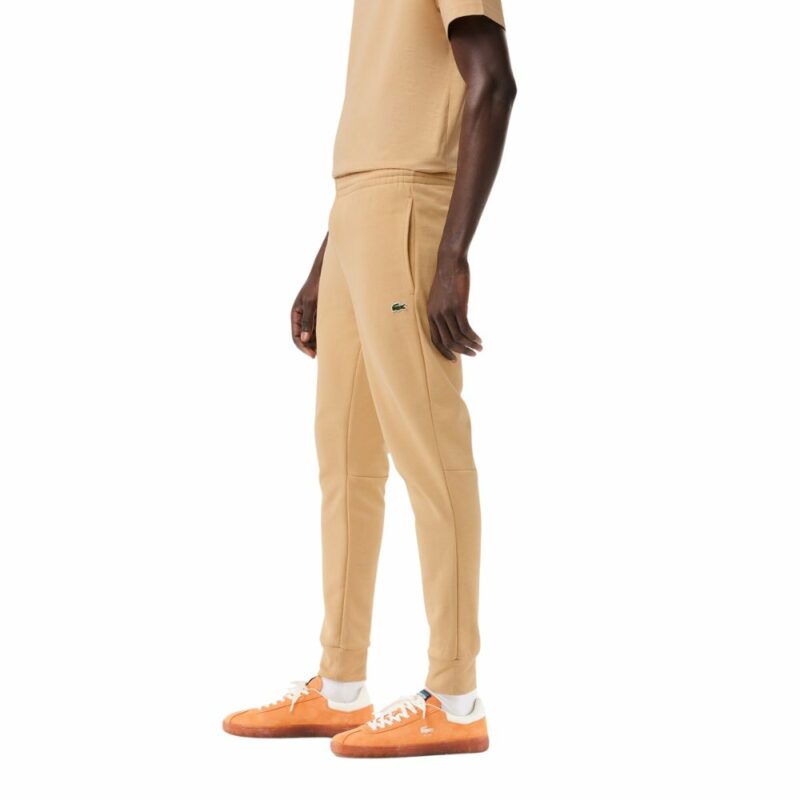 pantalon coton lacoste beige