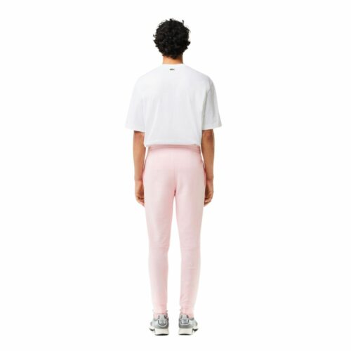 LACOSTE Pantalon coton bio rose