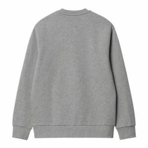 CARHARTT Sweatshirt grey col rond