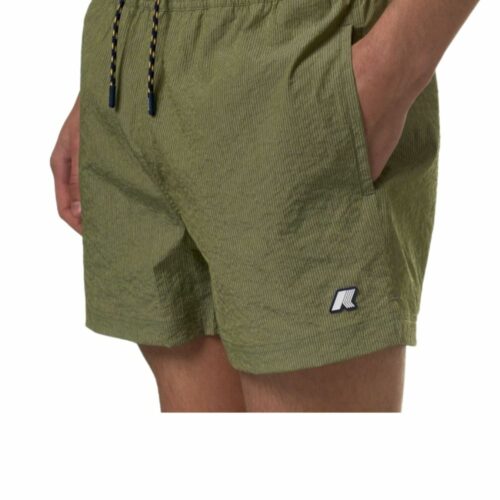 K-WAY short bain Loiret green