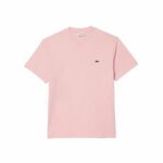 LACOSTE T-shirt coton rose