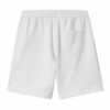 short carhartt en coton gris chiné smart sports
