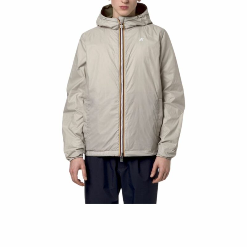 veste k-way imperméable kaki beige