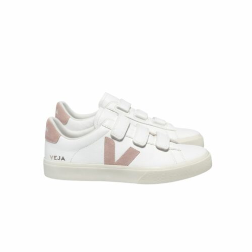 VEJA Recife Chromefree rose velcro