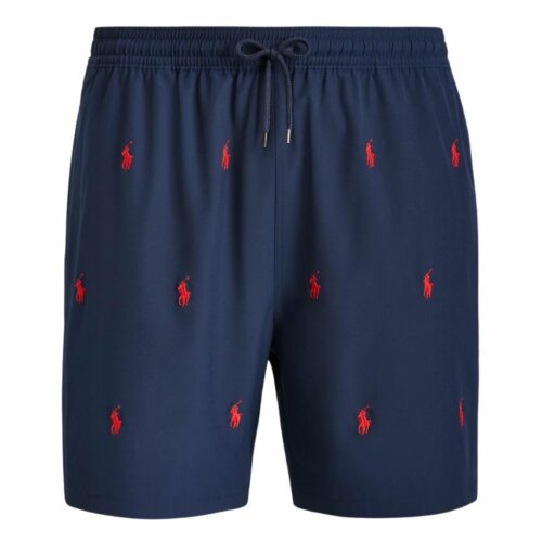 RALPH LAUREN Short de Bain Traveler marine