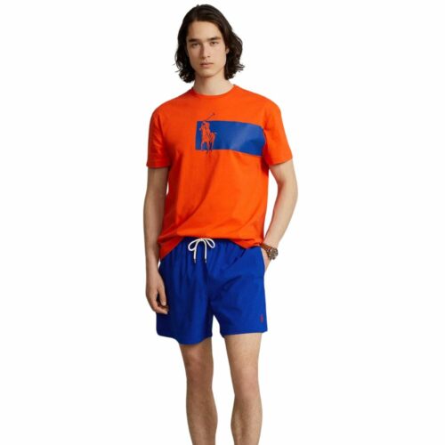 RALPH LAUREN Short de bain royal uni