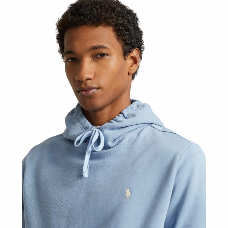 sweat capuche bleu ralph lauren