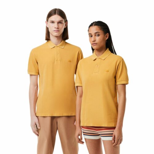 LACOSTE Polo classic vintage jaune