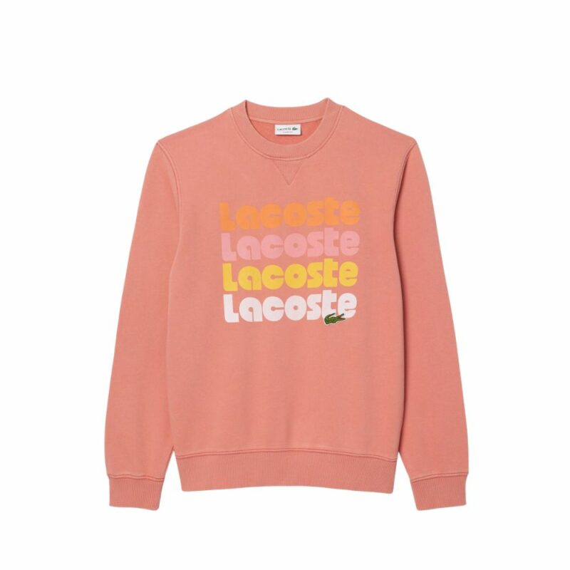 sweat lacoste rose homme femme