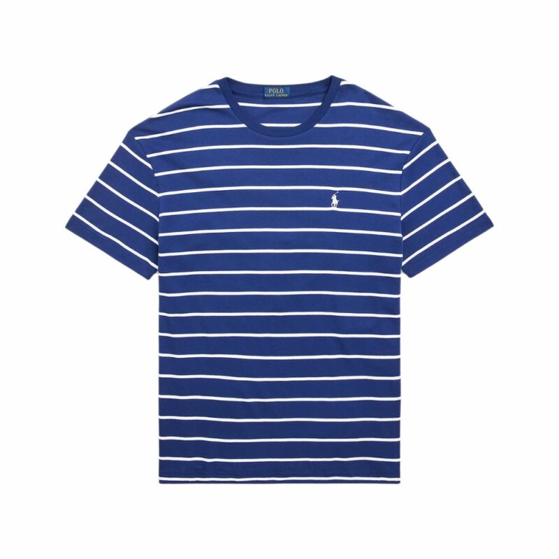 t-shirt ralph lauren rayé royal blue