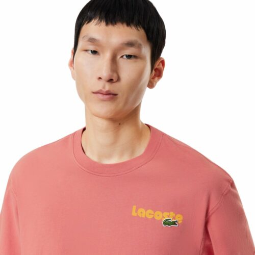 LACOSTE T-shirt imprimé dégradé sierra