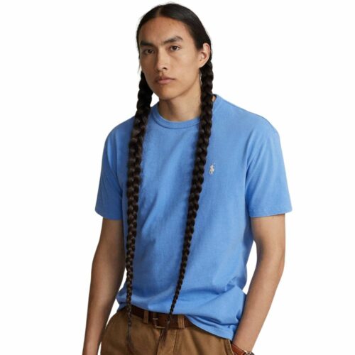 RALPH LAUREN T-shirt jersey blue