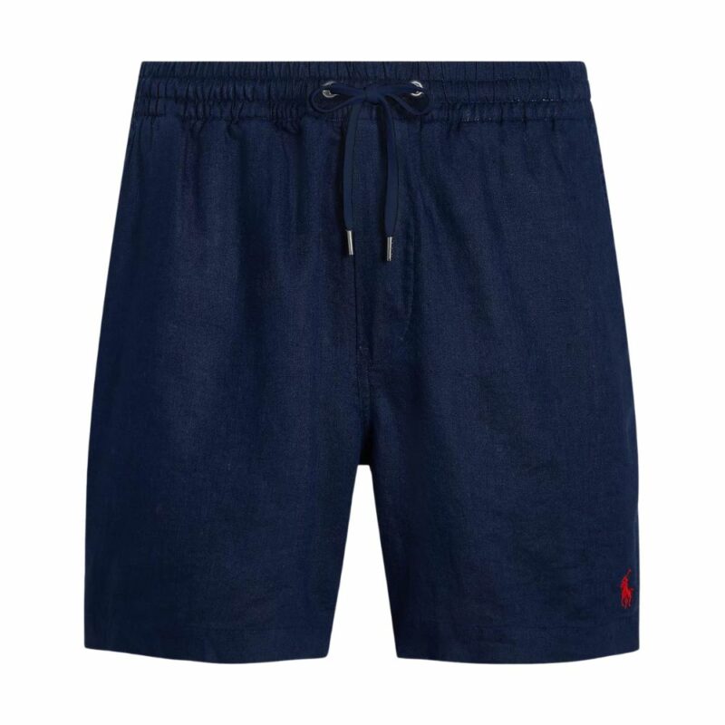 short en lin ralph lauren marine chez sport aventure à Orange