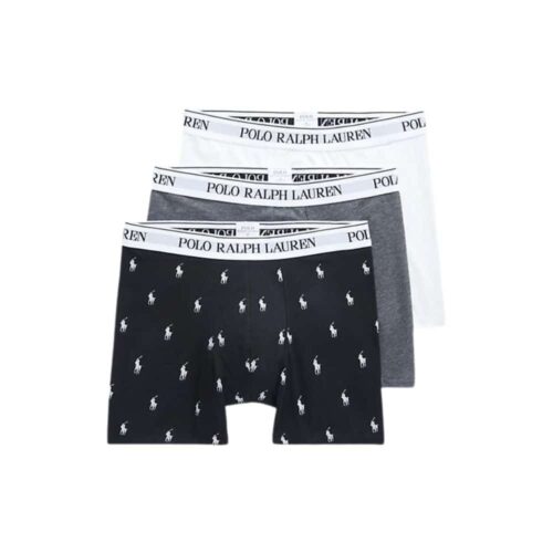 RALPH LAUREN lot 3 boxers black