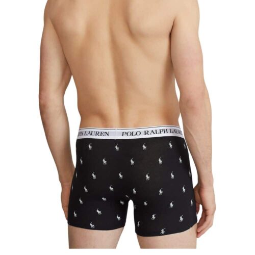 RALPH LAUREN lot 3 boxers black