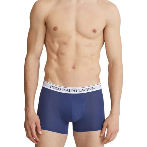 RALPH LAUREN lot 3 boxers blue