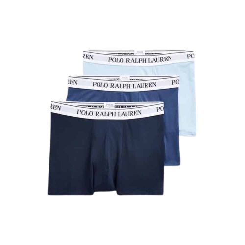 RALPH LAUREN lot 3 boxers blue