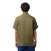 chemise lacoste manches courtes kaki pour homme
