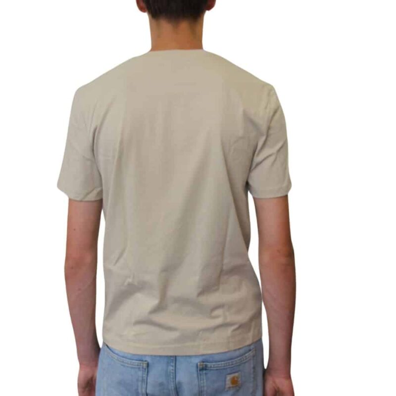 t-shirt en coton tandem beige desert dust chez sport aventyure à Orange