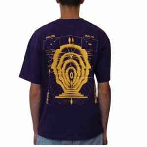 EDWIN T-shirt Mind drifter purple