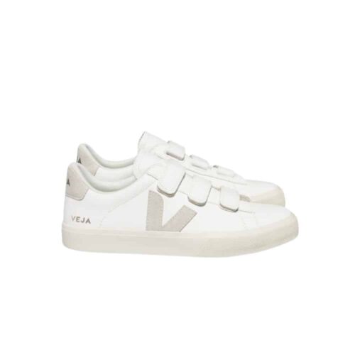 VEJA Recife Chromefree naturel velcro