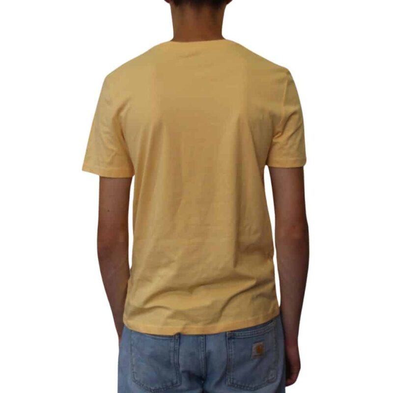 BONMOMENT t-shirt en coton bio homme femme Fada yellow