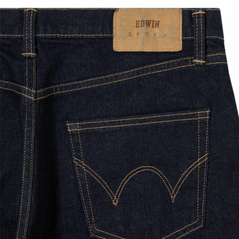 jeans Edwin en toile japonaise blue regular tempered brut