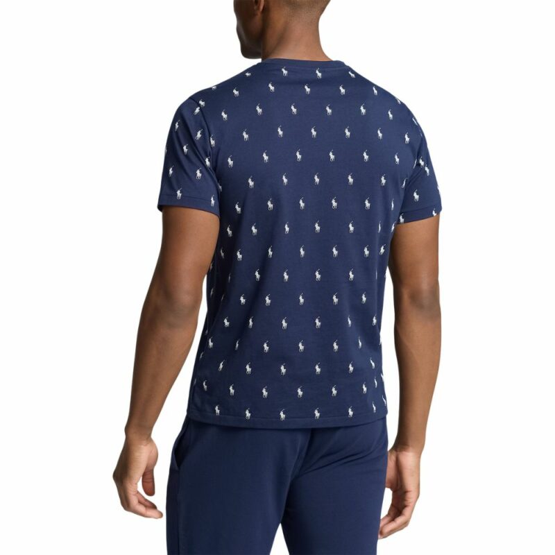 t-shirt Ralph Lauren imprimé cheval marine