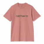 CARHARTT Script T-shirt dusty rose
