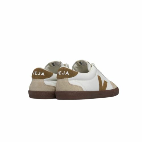 VEJA Volley leather white femme